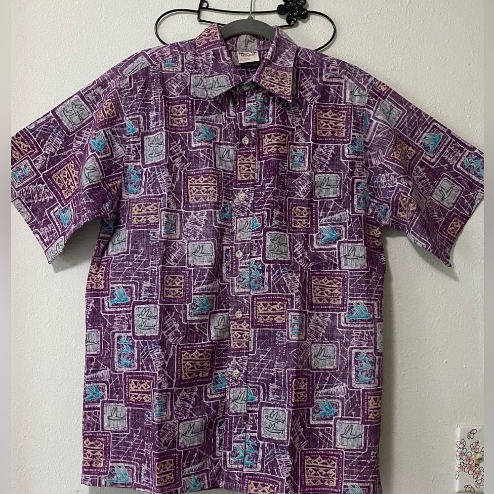 Men's Short Sleeved Aloha Shirt